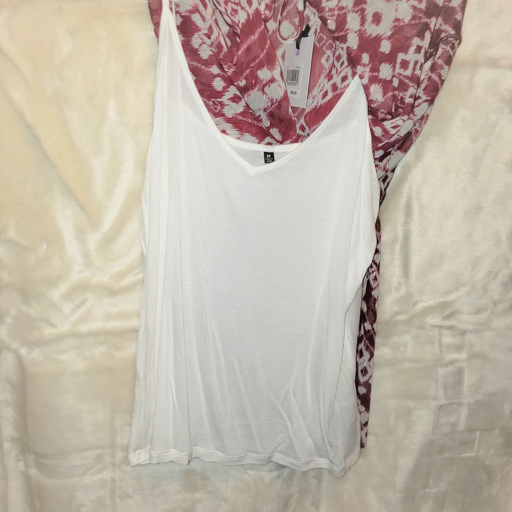 NWT Nanette Lepore lightweight sheer long Shirt - Picture 5 of 5